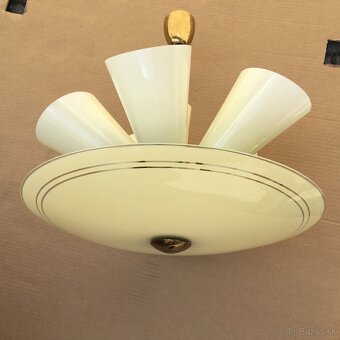 Art Deco Starozitna Lampa Luster Napako 1930 - 2