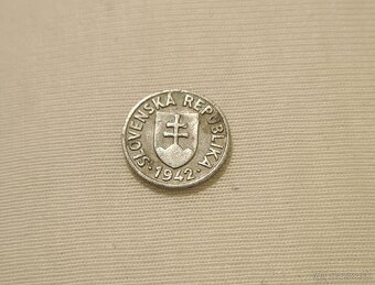 5 halier slovenský štát 1942 R - 2