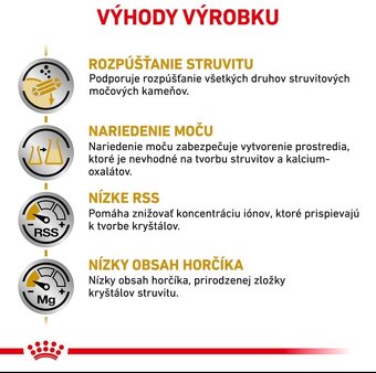 Royal Canin Cat Urinary S/O 1,5kg granule + 4x 85g kapsičky - 2