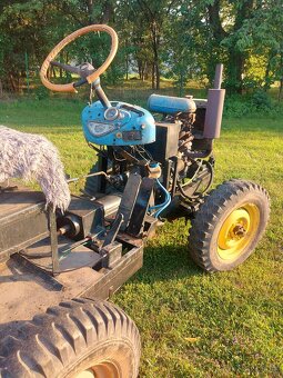 Malotraktor domácej výroby - 2