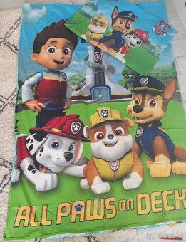 Obliečky Paw Patrol + vankus - 2