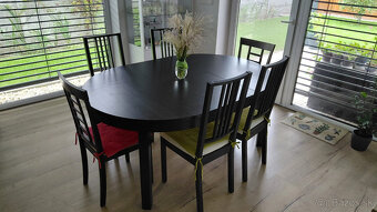 Okrúhly rozkladací stôl IKEA - 2