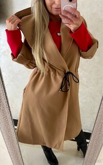 Damsky kabatik camel - 2