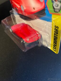 HotWheels Porsche 911 kľúčenka červená - 2