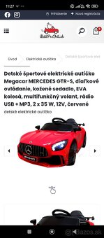 Megacar MERCEDES GTR-S, - 2