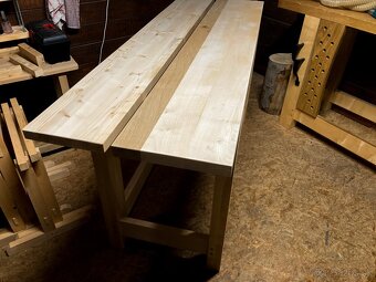 Javorová hoblica pred dokončením - 2