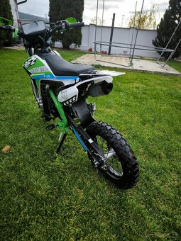 Pitbike 125cc 17/14 E-Start Zelená - 2