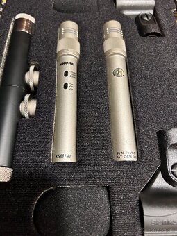 Shure KSM141/SL Stereo Pair – sada s 2 mikrofónmi - 2