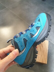 Nové kožené topánky detské Olang Sole modré veľ. 26 - 2