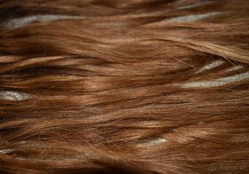Živé vlasy svetlohnedá - 2