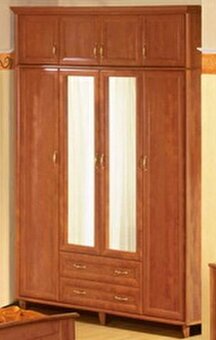 Šatníková skriňa Roma s nadstavcom - 2