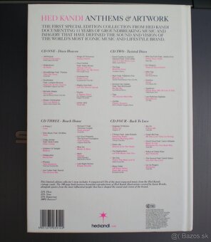 HED KANDI /4CD/ - ANTHEMS & ARTWORK /DANCE/ - 2