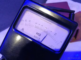 Metra - 1000V, OHM měřák - 2