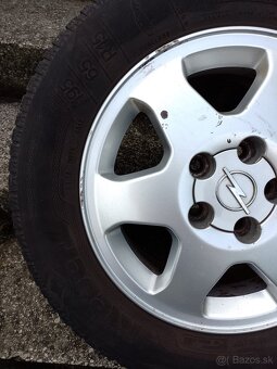 15" Opel aludisky 5x110 6Jx15" original Zafira Astra apod - 2
