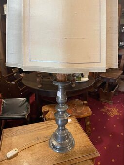 Vintage nocna lampa, vyska 85 cm, funkcna - 2