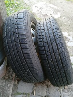 4ks Letné pneu + 2 ks nové zimné 165/70 R13 4x100 - 2