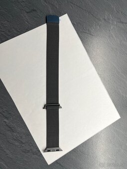 Space gray Milanese Loop remienok - 2