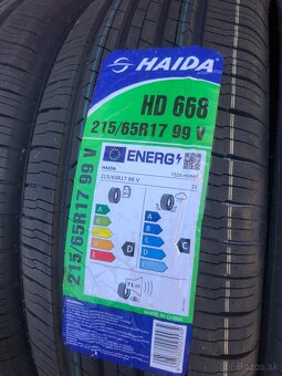 215/65 R17 4ks Haida letne Nove - 2