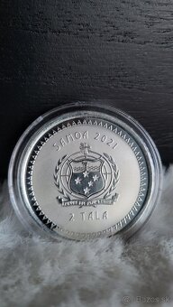 Strieborná minca Pacific mermaid 1oz - 2