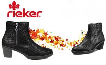 Kotníkové čižmičky Rieker, veľ. 38 - 2