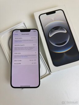 Predam vymenim Iphone 16e 128GB White 100% zdravie v zaruke - 2