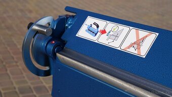 Ohýbačka 2,14 m na plech 0,8 mm 145stupňa - 2