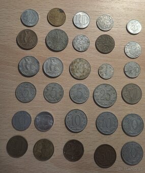 Mince lot. Konvult, ČSSR, ČSFR, československé, sk... - 2