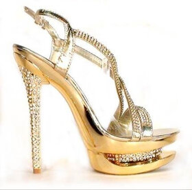 Zlaté sandalky - 2