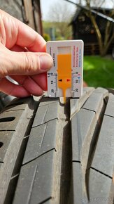 Disky s pneu orig. Saab r17 s pneu Uniroyal cca.6-7mm - 2
