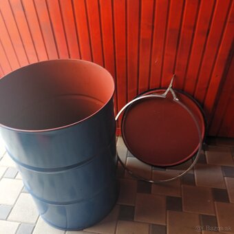 Plechové sudy 200 l - 2