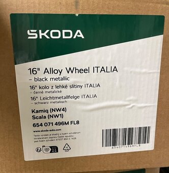 Alu R 16 ITALIA ŠKODA SCALA,KAMIQ. - 2