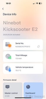 Elektrická kolobežka Ninebot E2E – ako nová - 2