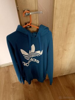 Predám modrú Adidas mikinu - 2