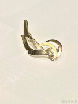 zlatá brošňa 14kt zlato 585 - 2