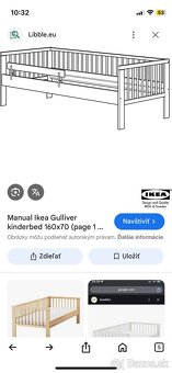 Detská postel Ikea Gulliver - 2