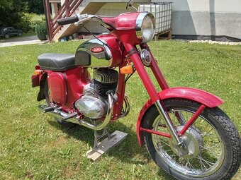 Predám motocykel Jawa 250 typ 592 (r. v. 1969) – výborný sta - 2