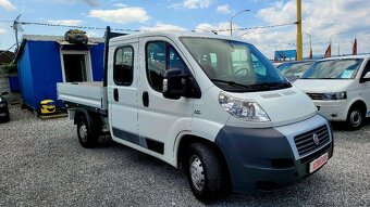 Fiat Ducato 2,3 MultiJet-96 kw Dvojkabína DOKA 7.miestny 3,3 - 2