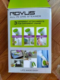 Všestranný naparovač ROVUS 4 v 1 a delimano krájač - 2