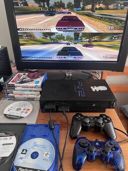 Herná konzola Sony PlayStation 2 + Hry A Príslušenstvo - 2