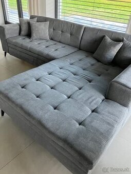 Predám zánovnú sedaciu súpravu v tvare L - 2