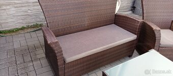 Sedenie z umelého ratanu - 2