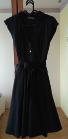 Čierne šaty Orsay - 2