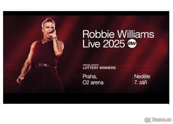 Robbie Williams Praha pred podiom - 2