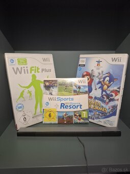 Nintendo Wii + 3hry - 2