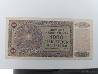 1000 korún 1940/45 - 2