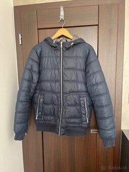 Panska zimna bunda tmavomodra celio M - 2