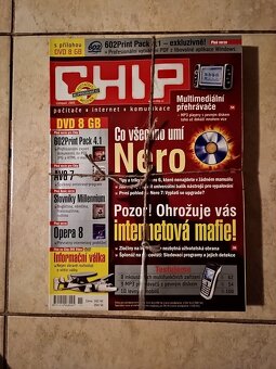 CHIP – časopisy s CD/DVD (2004-2010). - 2