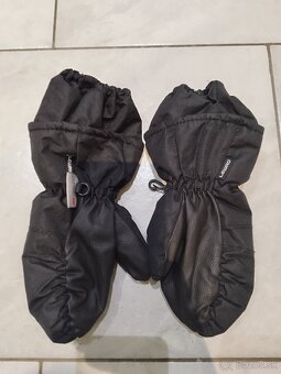 Detské zimné rukavice - palčiaky, 6-7r. - 2