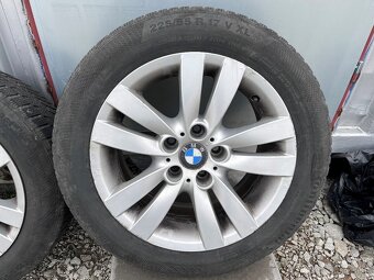 hliníkové disky + zimne pneu BMW 225/55/R17 - 2