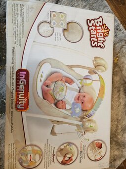 Kolíska,ležadlo a hojdačky - 2